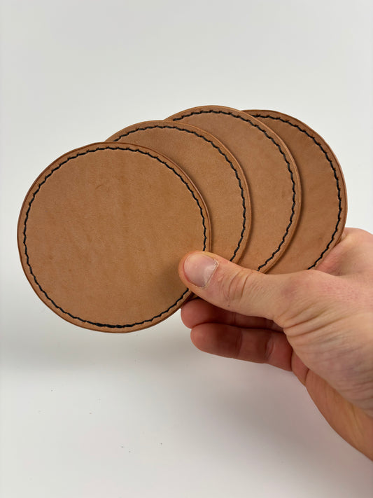 Set of 4 Coasters - Natural