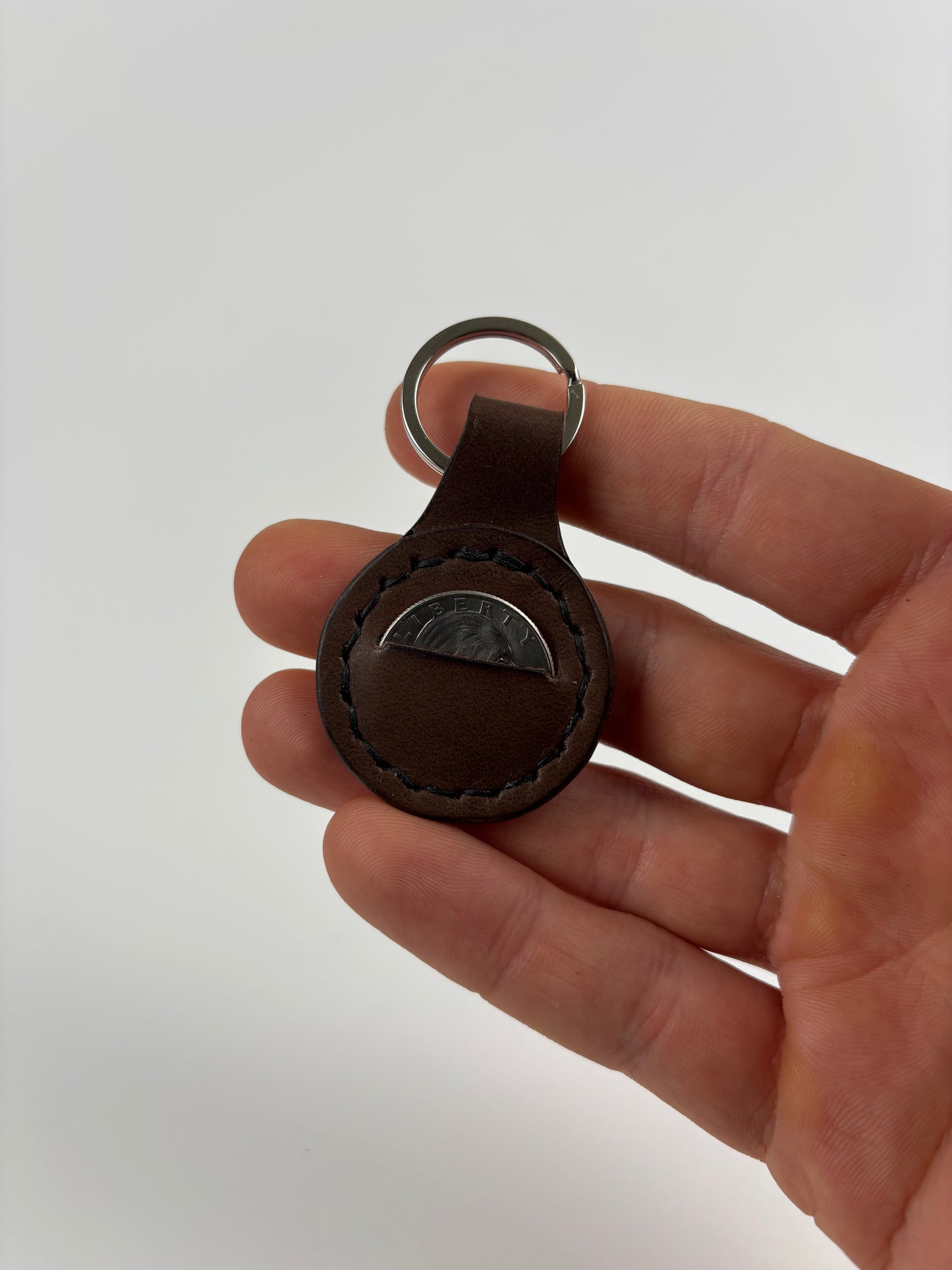 Quarter Keeper Keychain