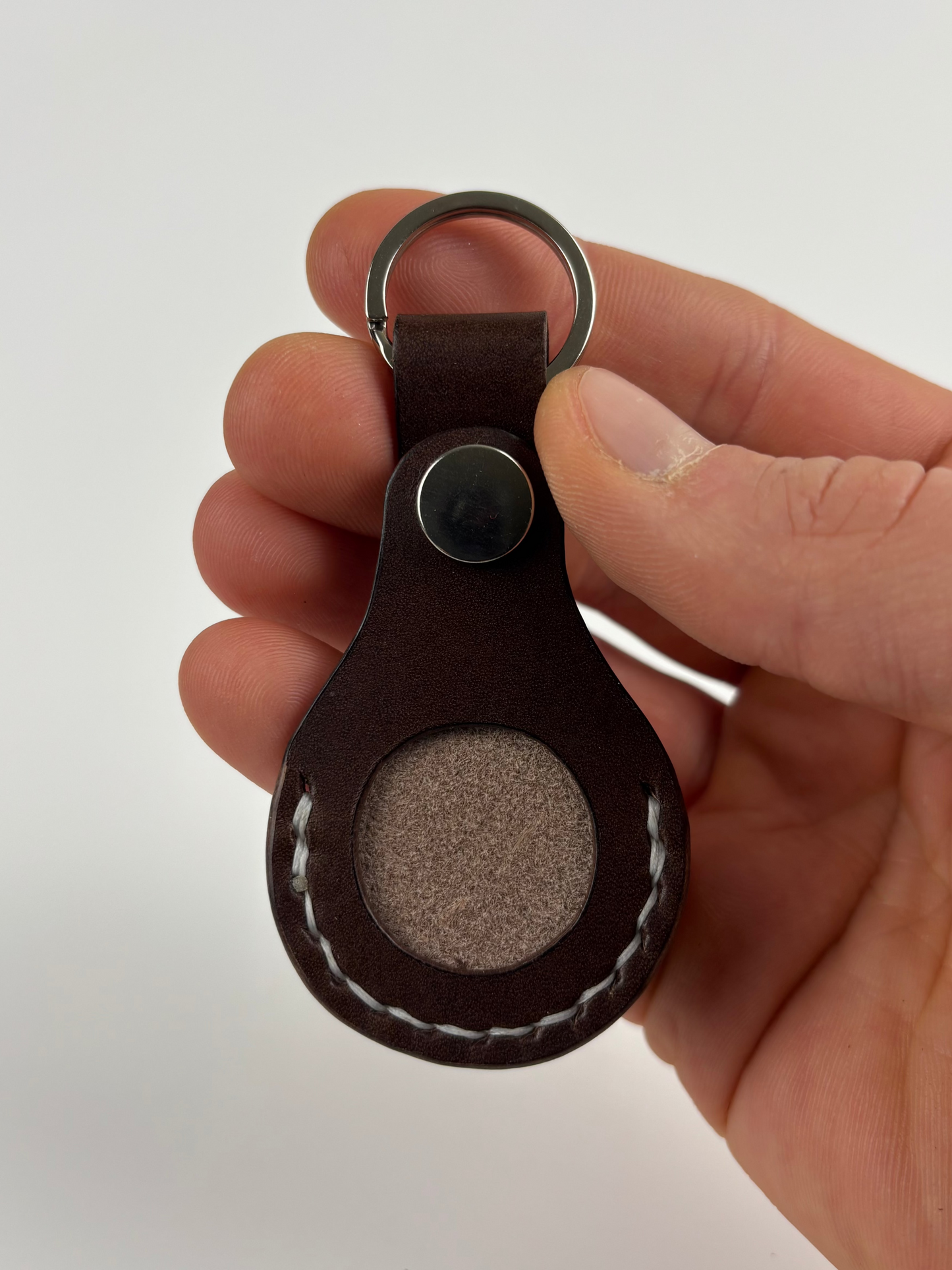 AirTag Keychain - Chocolate