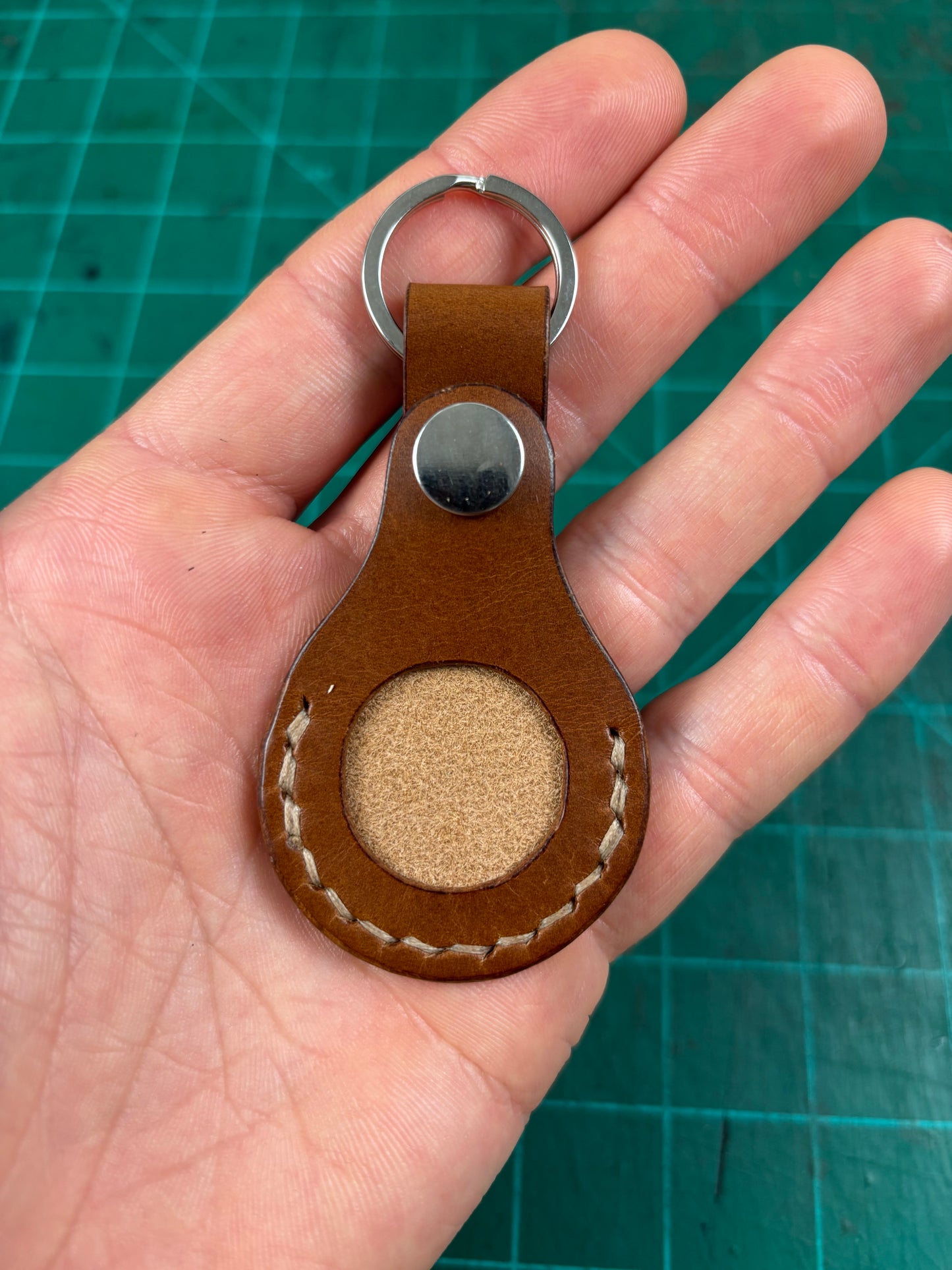 AirTag Keychain - Whiskey