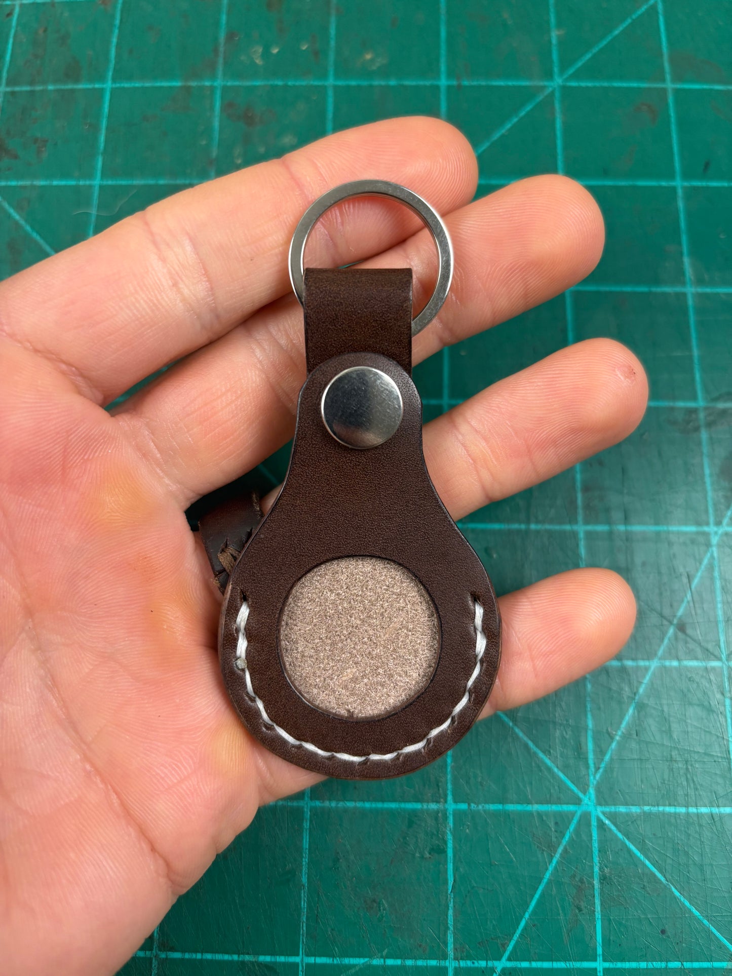 AirTag Keychain - Chocolate