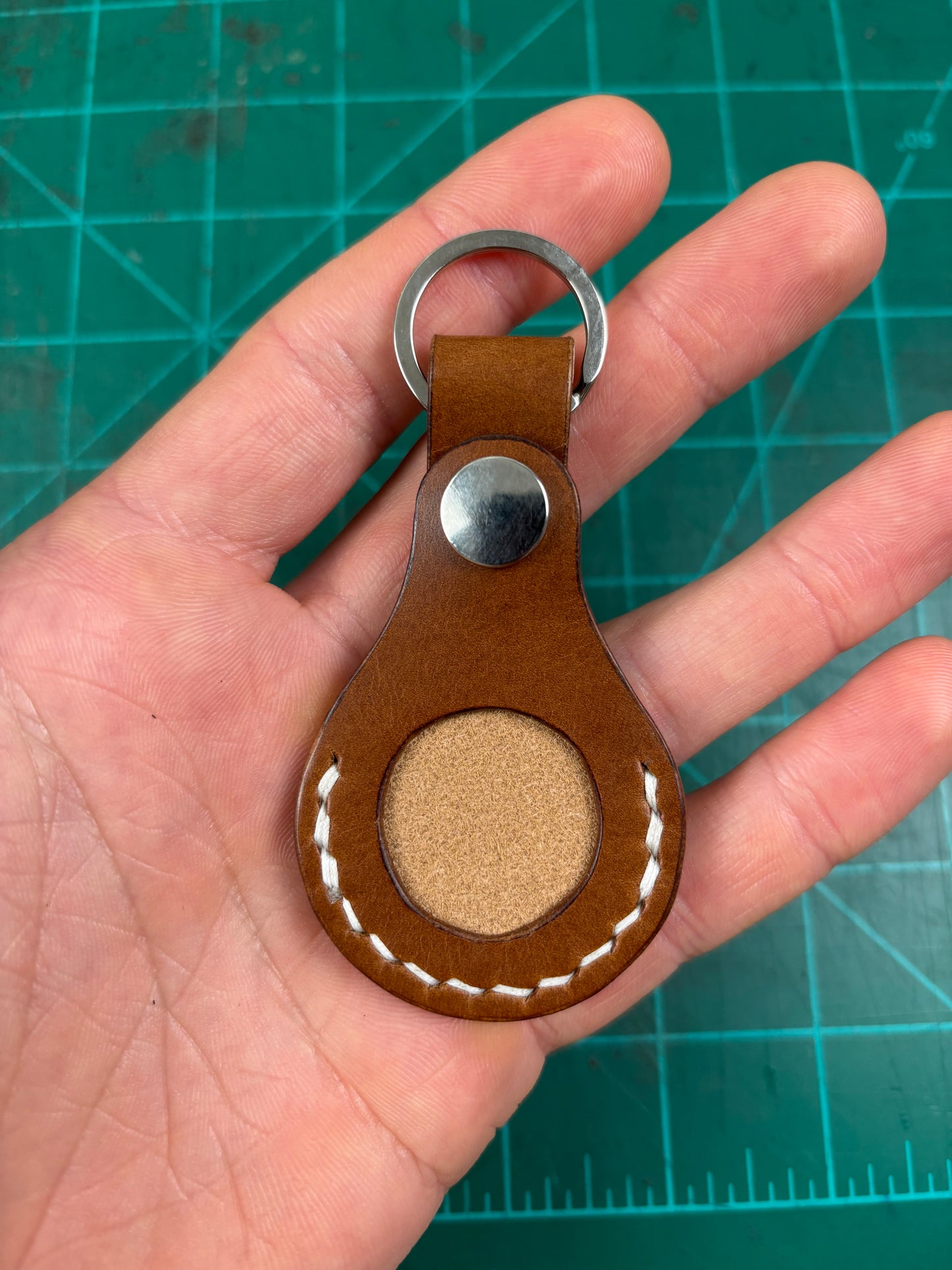 AirTag Keychain - Whiskey