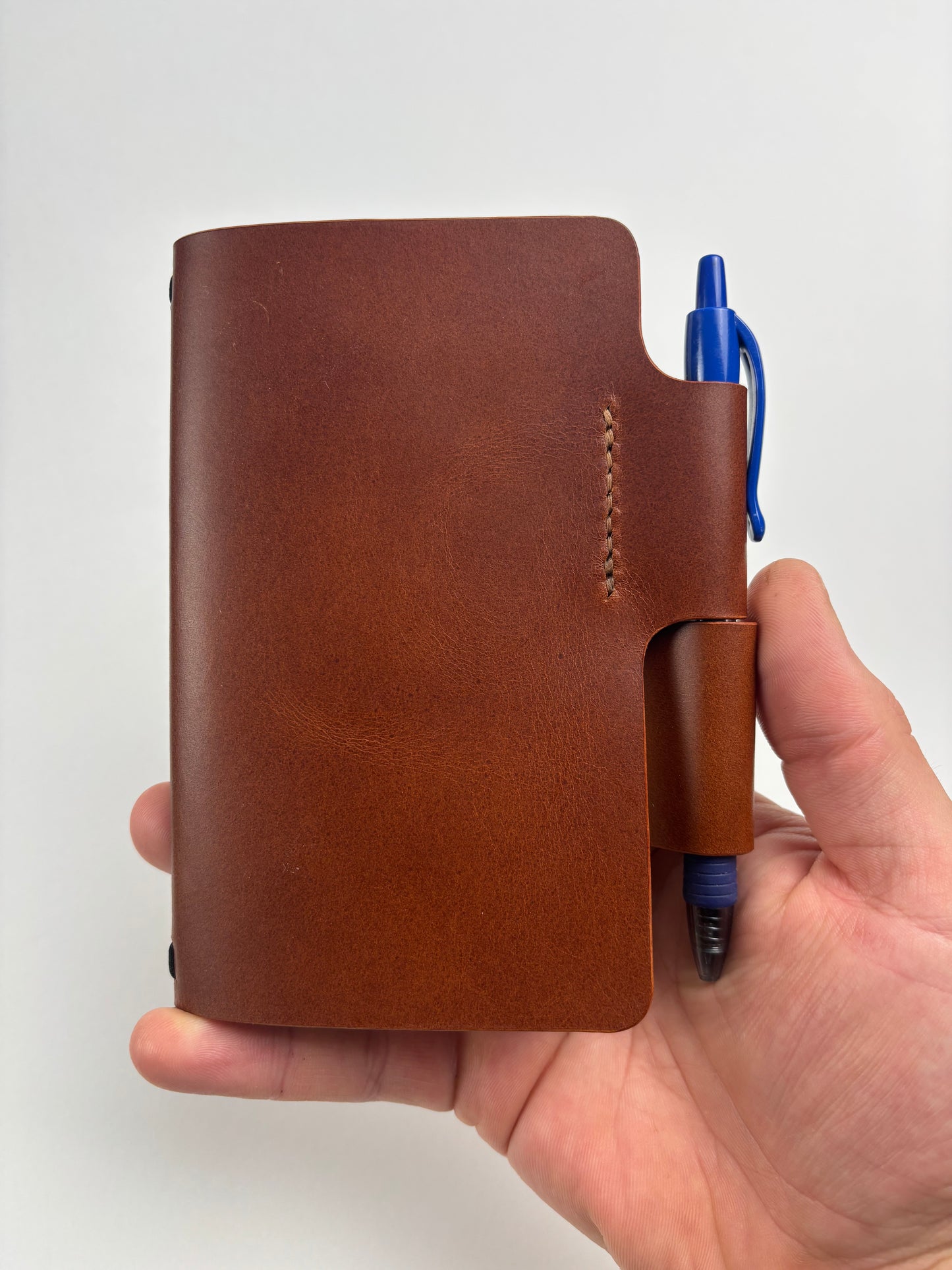 Small Journal Cover with Pen Sleeve